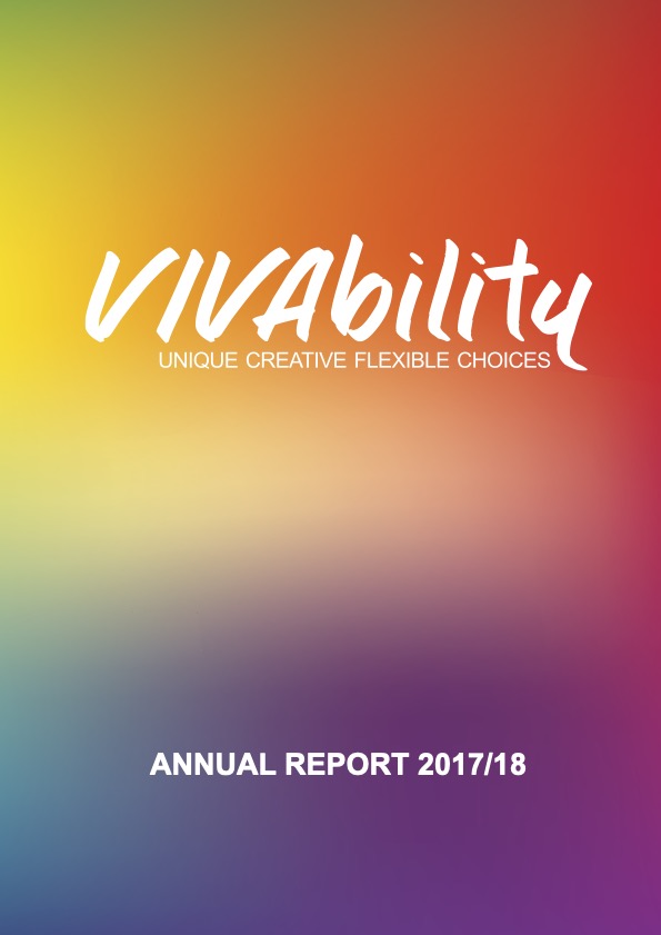 image of cover of Vivability 2017/2018 Annual Report